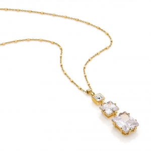 Collana in Argento con zirconi